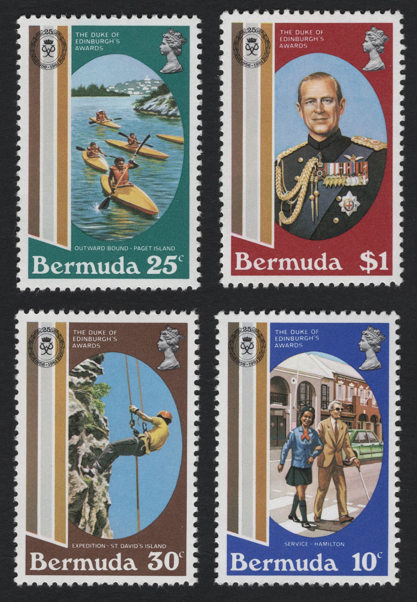 SCG7364 - Bermuda 1981 – Duke of Edinburgh’s Awards Silver Jubilee Set