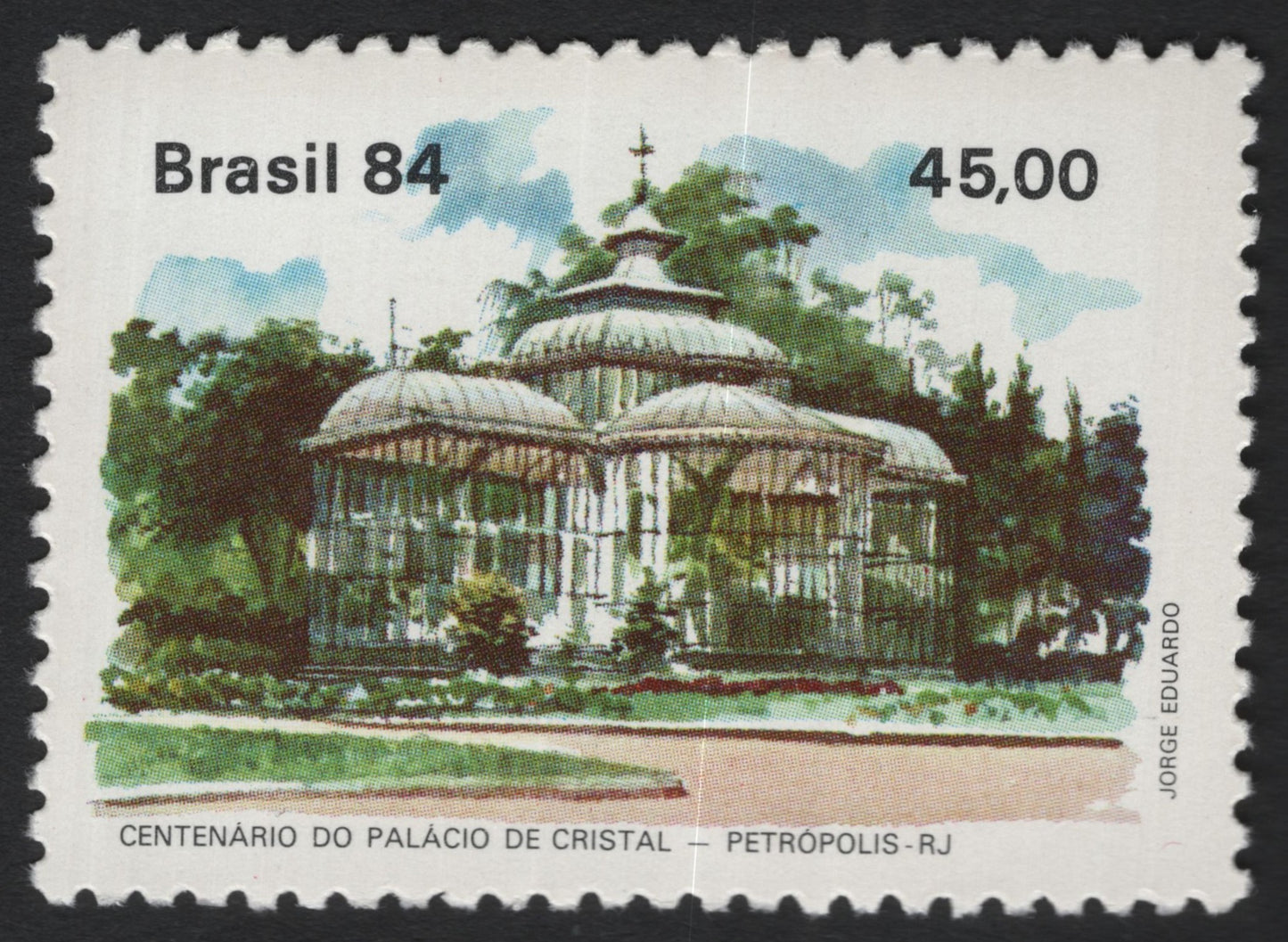 SCG9800 - Brazil 1984 – Centenary of the Palácio de Cristal, Petrópolis