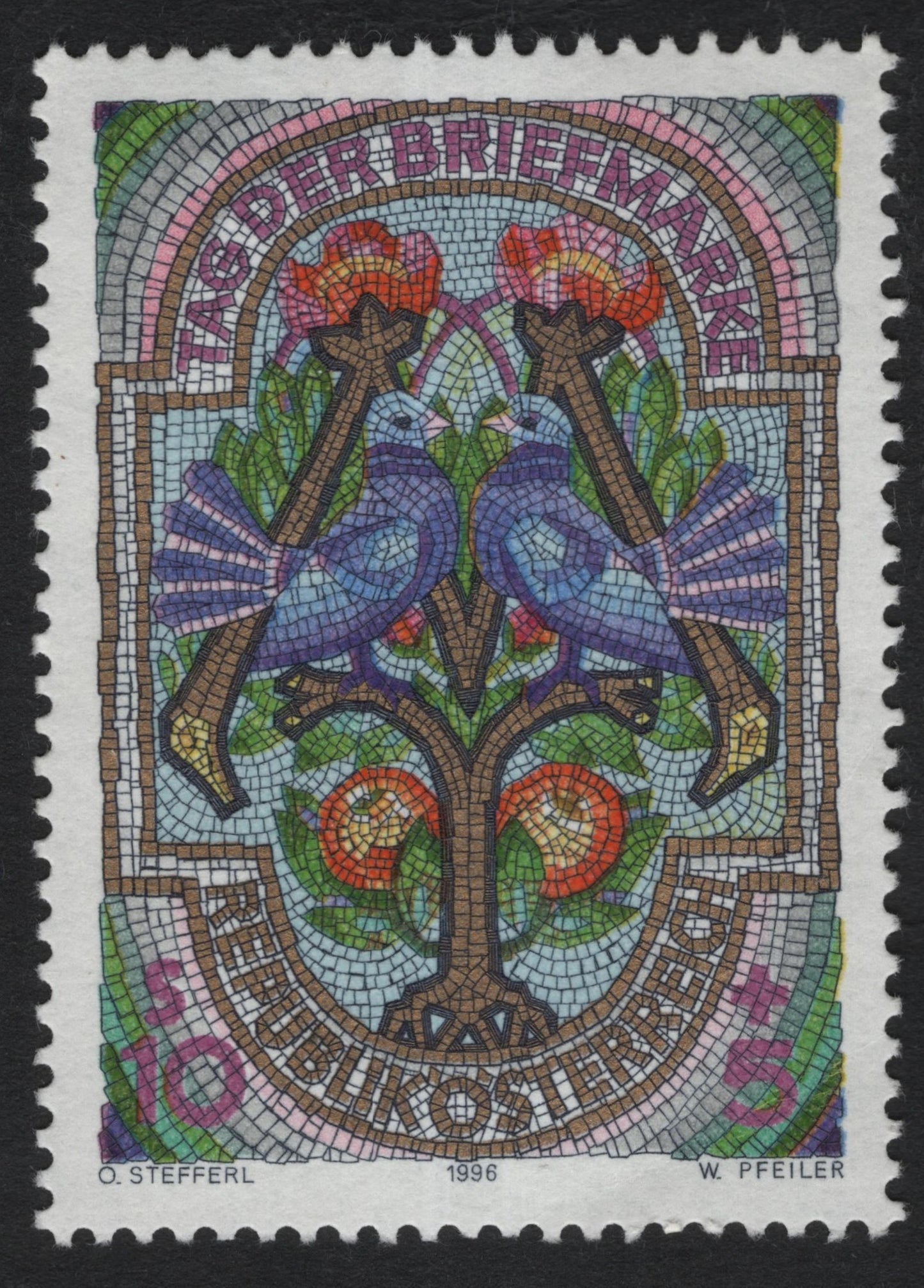 SCG8224 - Austria 1996 – Day of the Stamp (“Tag der Briefmarke”)