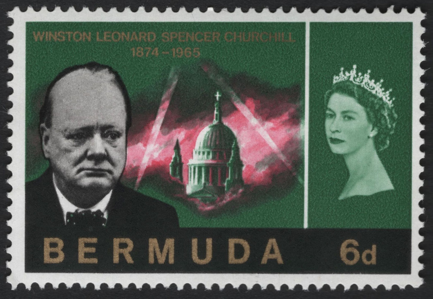 SCG7363 - Bermuda 1965 – Winston Churchill Memorial Issue
