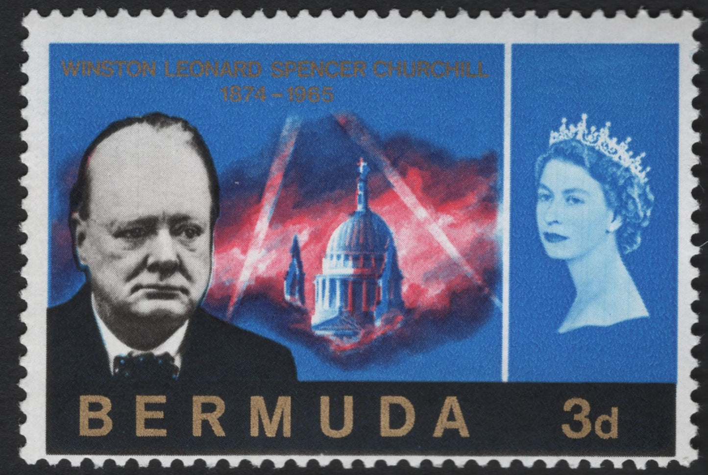 SCG7363 - Bermuda 1965 – Winston Churchill Memorial Issue