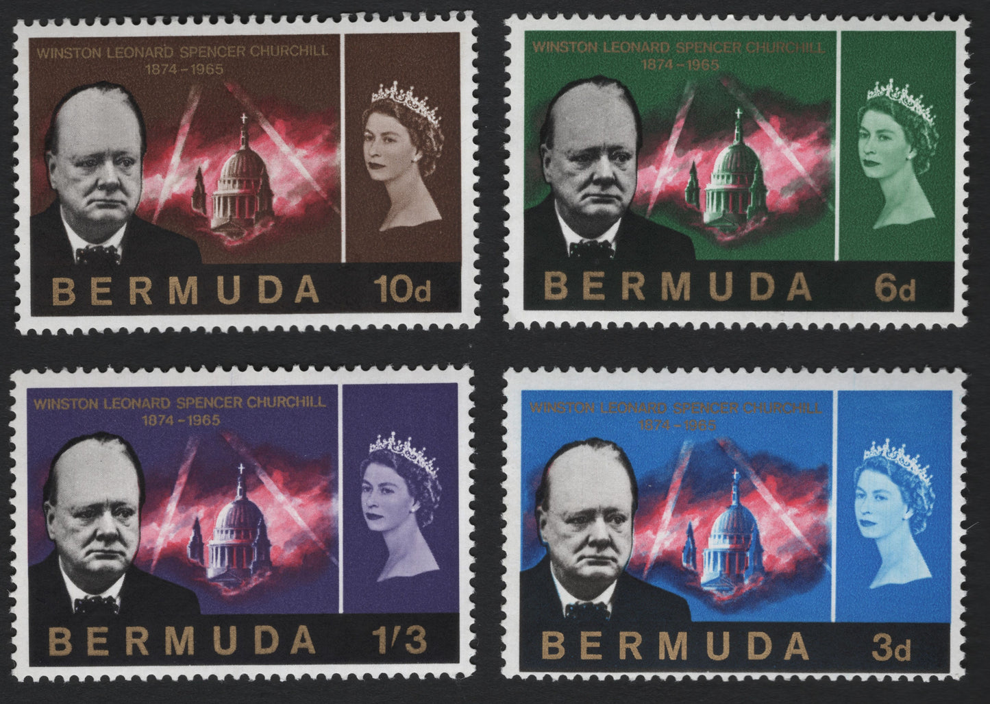 SCG7363 - Bermuda 1965 – Winston Churchill Memorial Issue