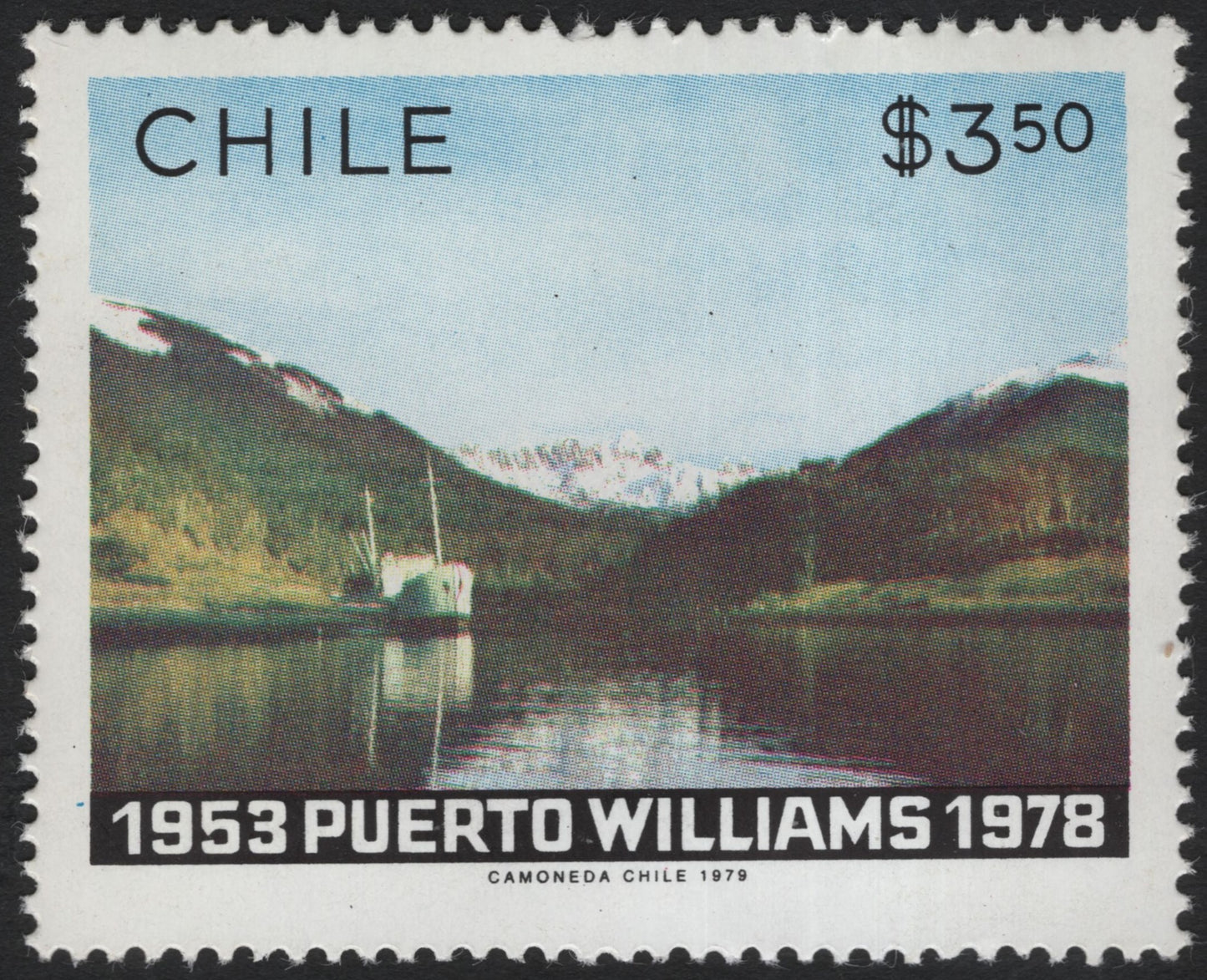 SCG6709 - Chile 1979 – 25th Anniversary of Puerto Williams