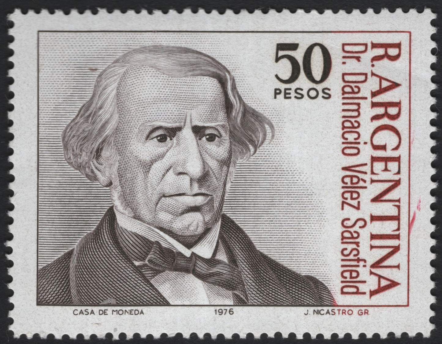SCG9819 - 🇦🇷 Argentina – 1976 – Dr. Dalmacio Vélez Sársfield – 50 Pesos