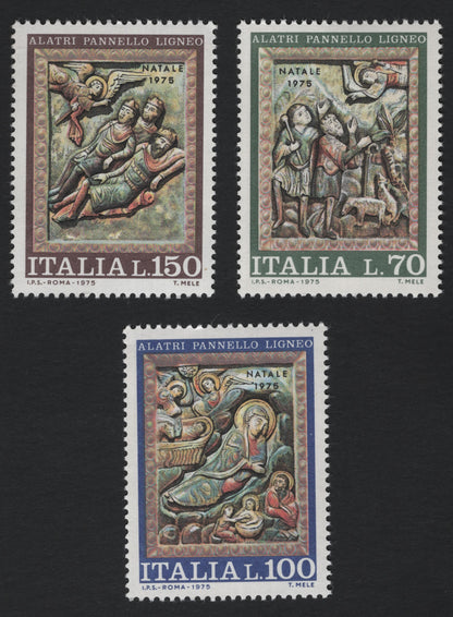 SCG7370 - Italy 1975 – Christmas Issue: Alatri Wooden Panels