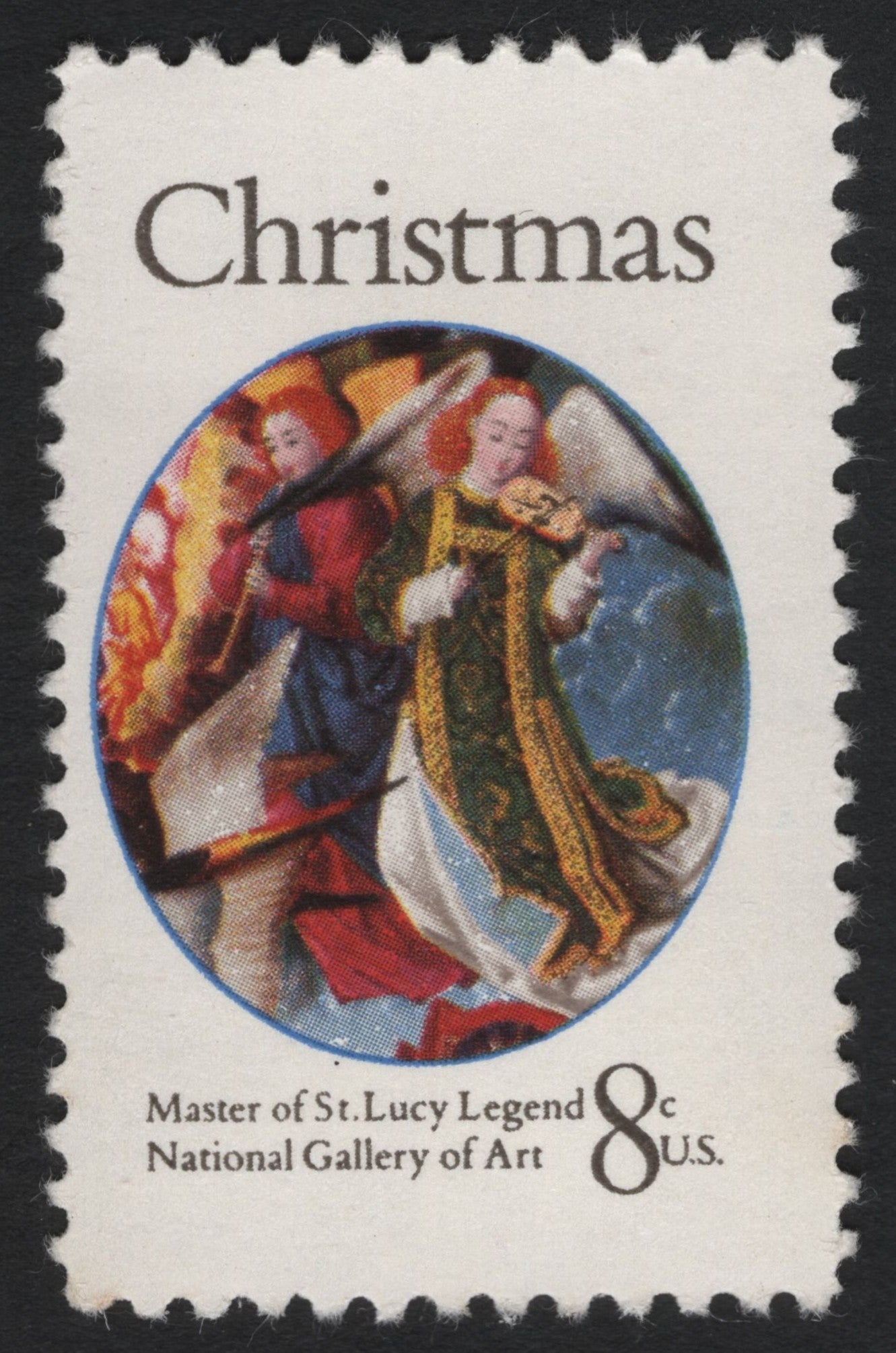 SCG6712 - U.S.A. 1970 – Christmas “Angels” (Master of St. Lucy Legend)