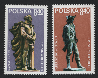 SCG7373 - Poland 1976 – Monuments to Polish Heroes in America
