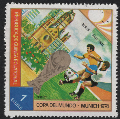 SCG8306 - Equatorial Guinea 1974 FIFA World Cup Commemorative Set