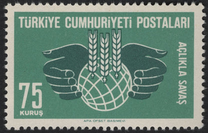 SCG7367 - Turkey “War on Hunger” Campaign Stamps (1963)