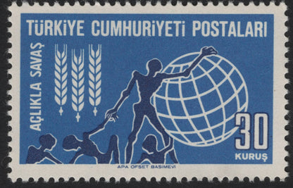 SCG7367 - Turkey “War on Hunger” Campaign Stamps (1963)