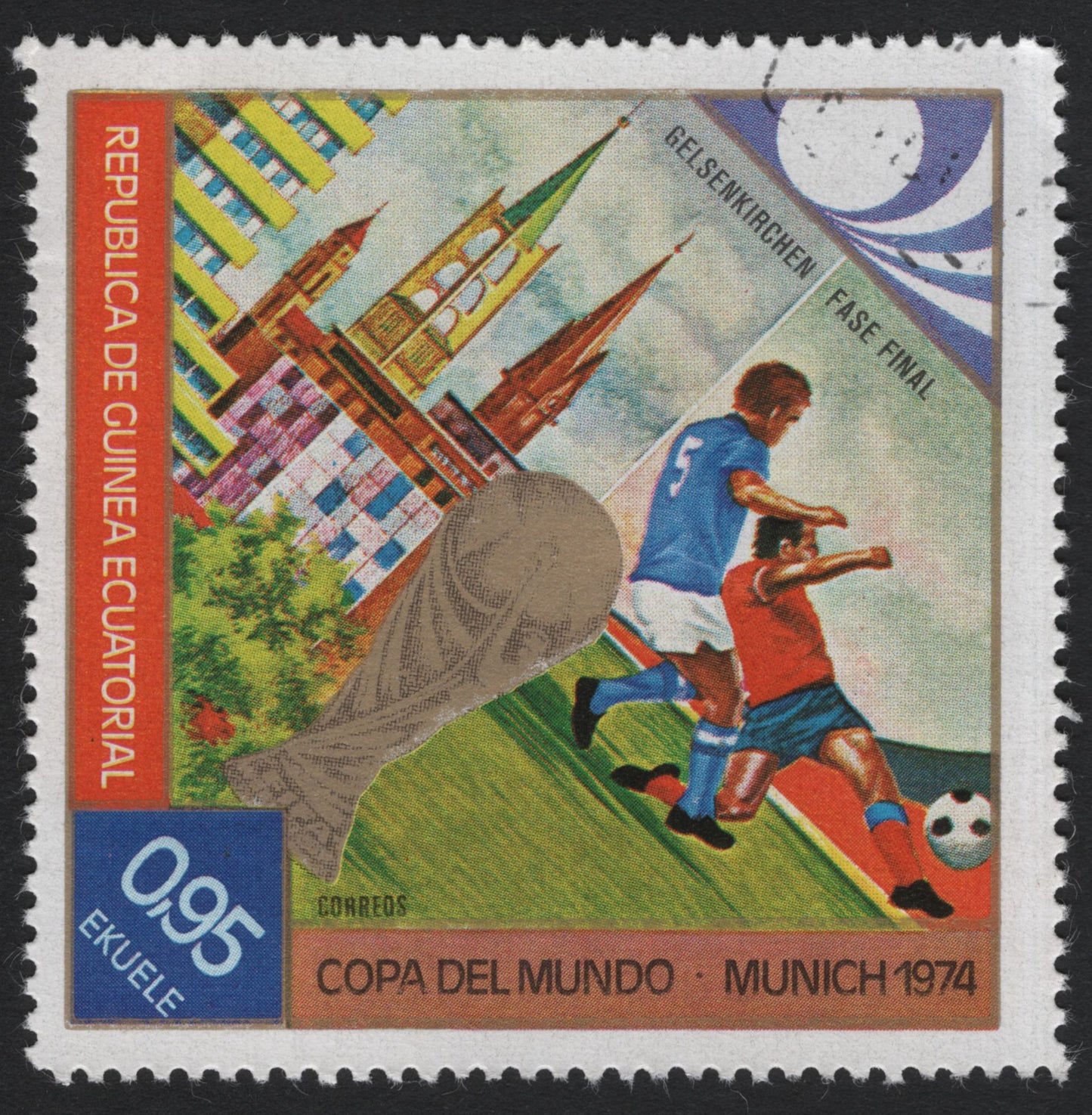 SCG8306 - Equatorial Guinea 1974 FIFA World Cup Commemorative Set