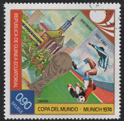 SCG8306 - Equatorial Guinea 1974 FIFA World Cup Commemorative Set