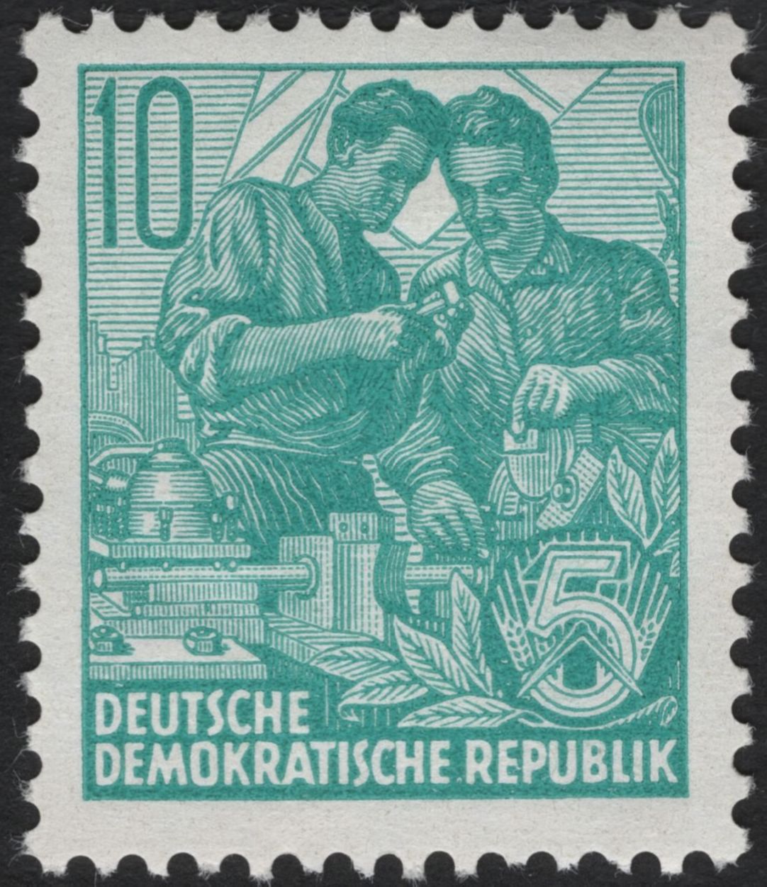 SCG7374 - East Germany 1953 “Five-Year Plan” Definitives