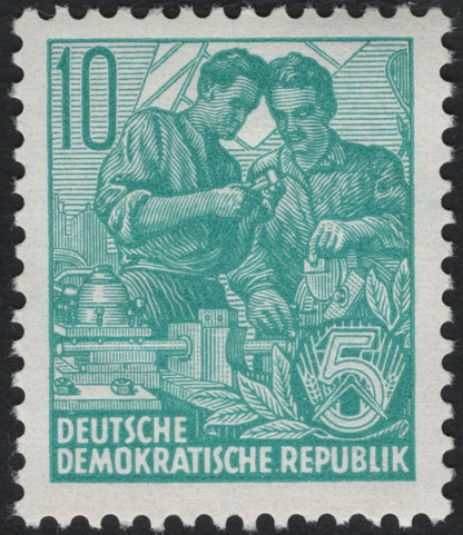SCG7374 - East Germany 1953 “Five-Year Plan” Definitives