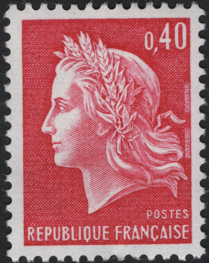 SCG7375 - France – Marianne de Béquet Definitive Stamps (1971 Series)