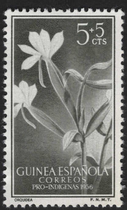 SCG7368 - Spanish Guinea 1956 – Pro-Indígenas Flora Issue