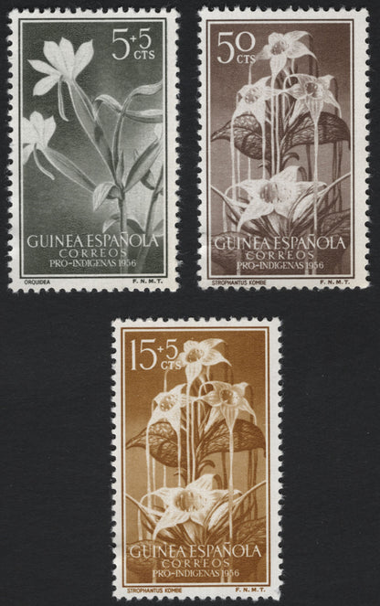 SCG7368 - Spanish Guinea 1956 – Pro-Indígenas Flora Issue