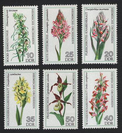 SCG8312 - DDR 1975 “Heimische Orchideen” – Native Orchids of East Germany