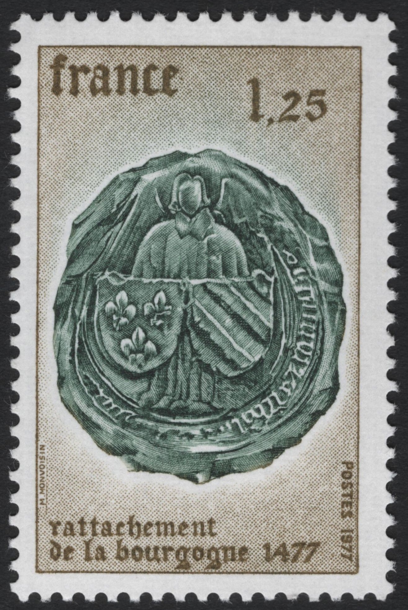 SCG6732 - France 1977 – Annexation of Burgundy (1477)