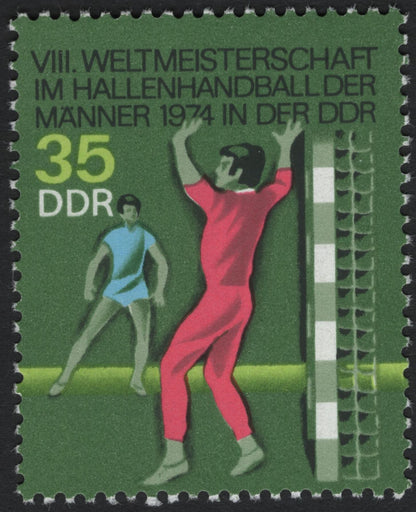 SCG8313 - DDR 1974 – VIII Men’s Indoor Handball World Championship