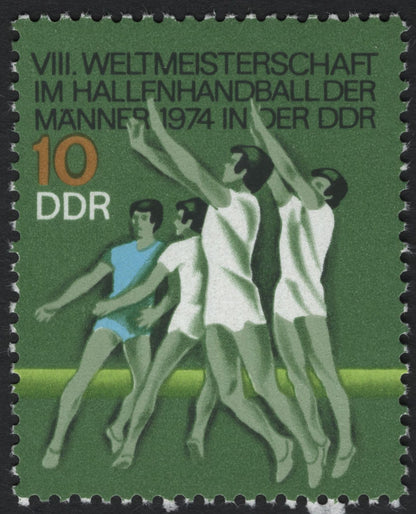 SCG8313 - DDR 1974 – VIII Men’s Indoor Handball World Championship