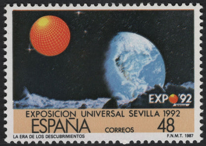SCG8314 - Spain 1987 “Expo '92 Seville – The Age of Discoveries” Stamps