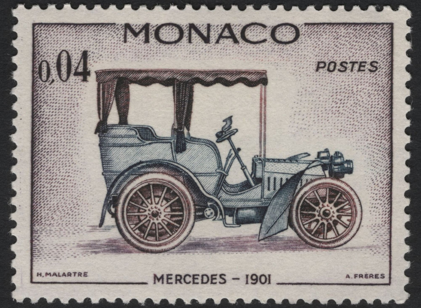 SCG8316 - Monaco 1961 Vintage Automobiles – Mercedes and Fiat 1901