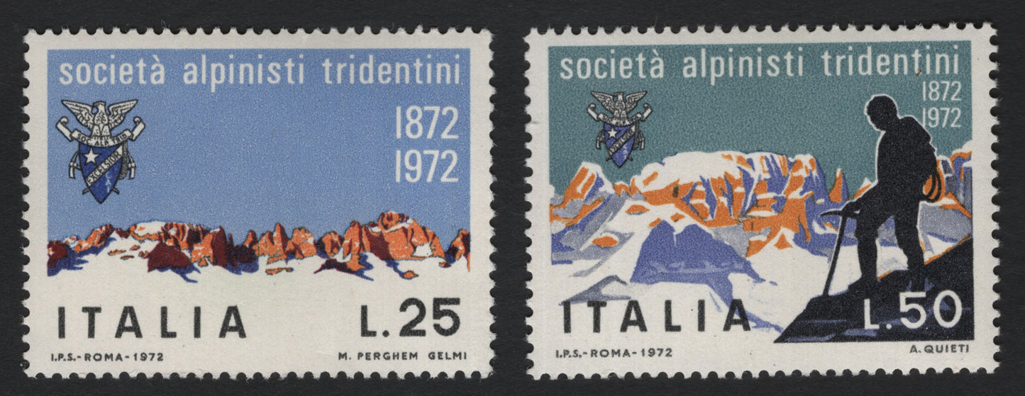 SCG7383 - Italy 1972 – Centenary of the Società Alpinisti Tridentini