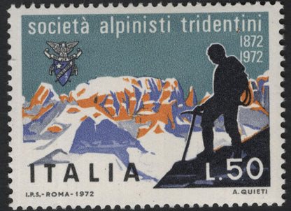 SCG7383 - Italy 1972 – Centenary of the Società Alpinisti Tridentini