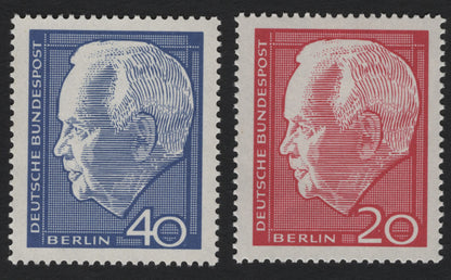 SCG7384 - West Berlin Heuss Definitives (1954–1960)