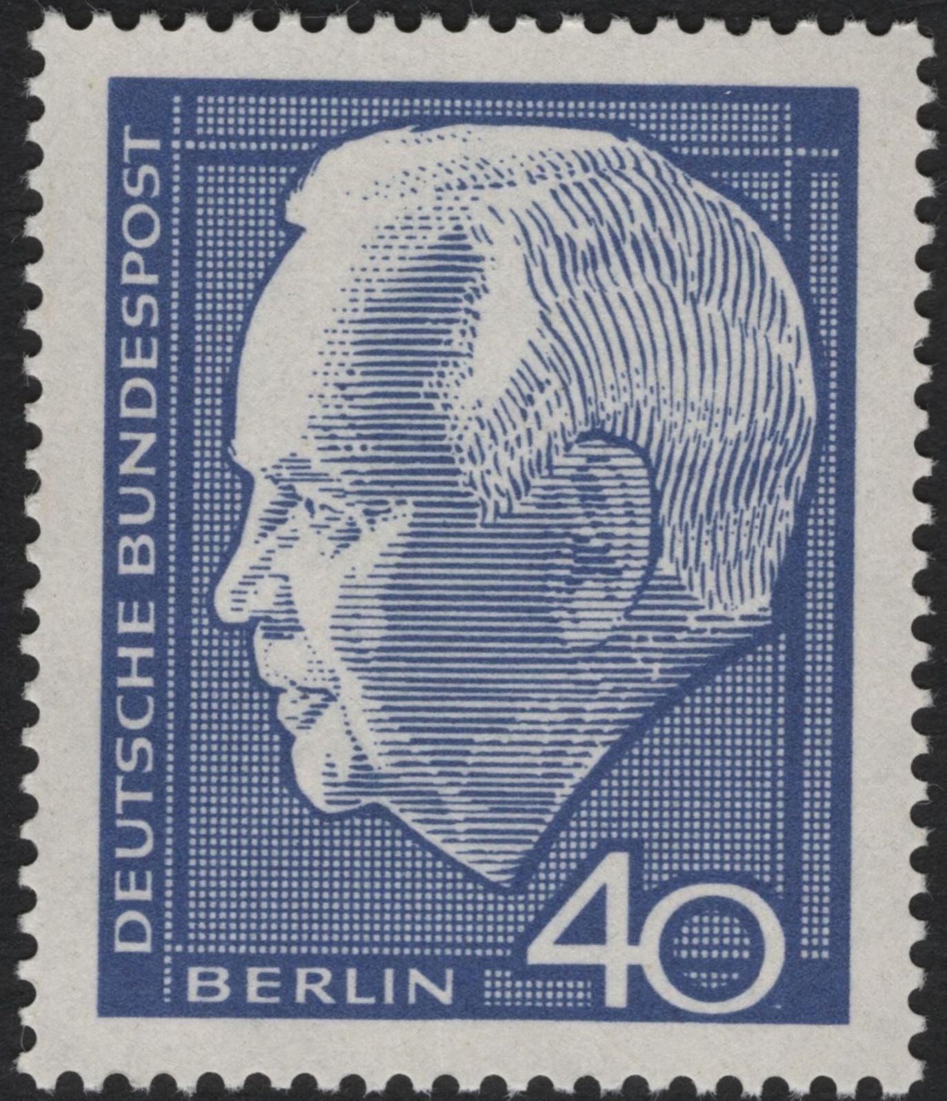 SCG7384 - West Berlin Heuss Definitives (1954–1960)
