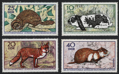 SCG7376 - East Germany 1973 – Leipzig Fur Auction Animal Series