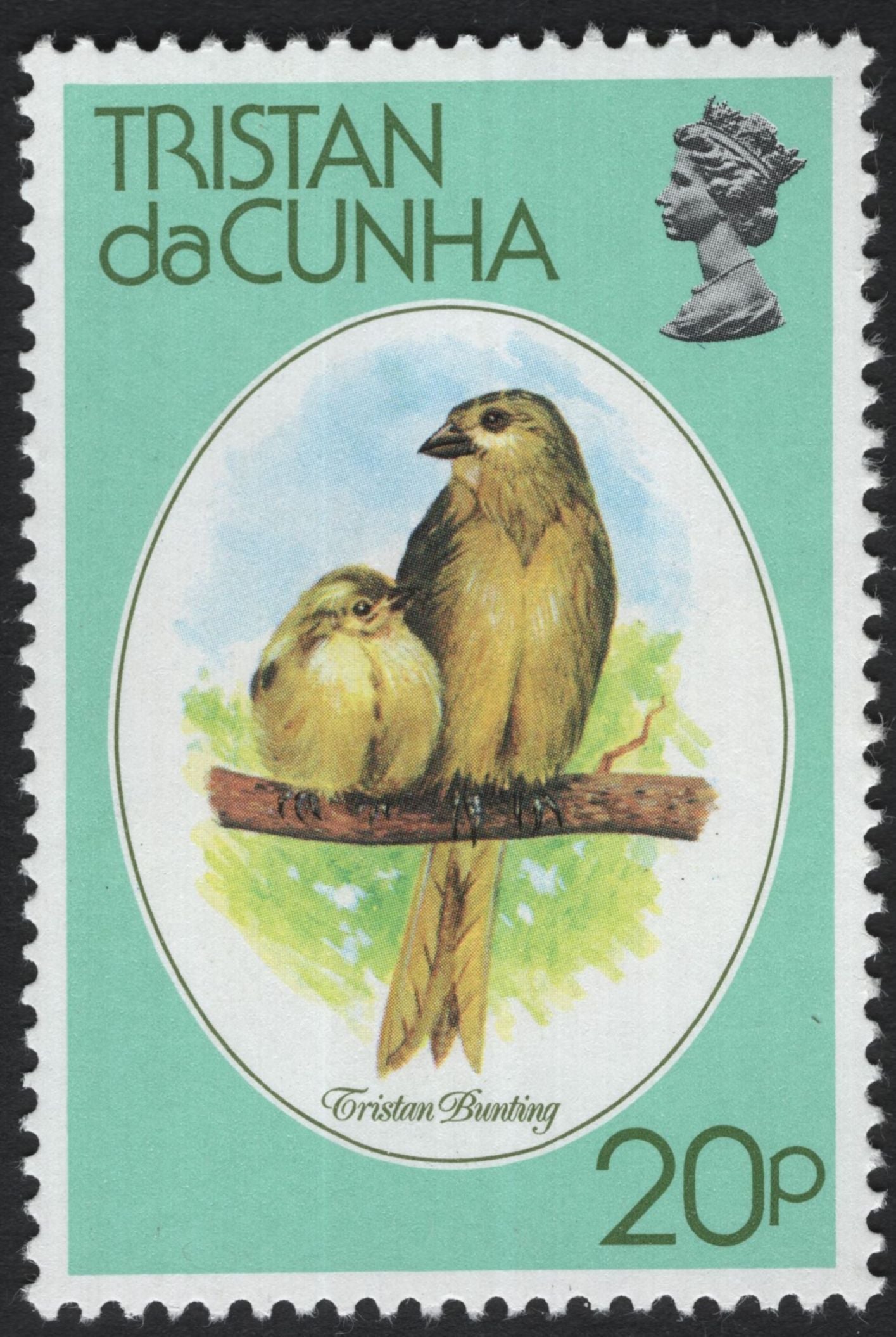 SCG7377 - Tristan da Cunha – Native Wildlife Definitives (c. 1970s)