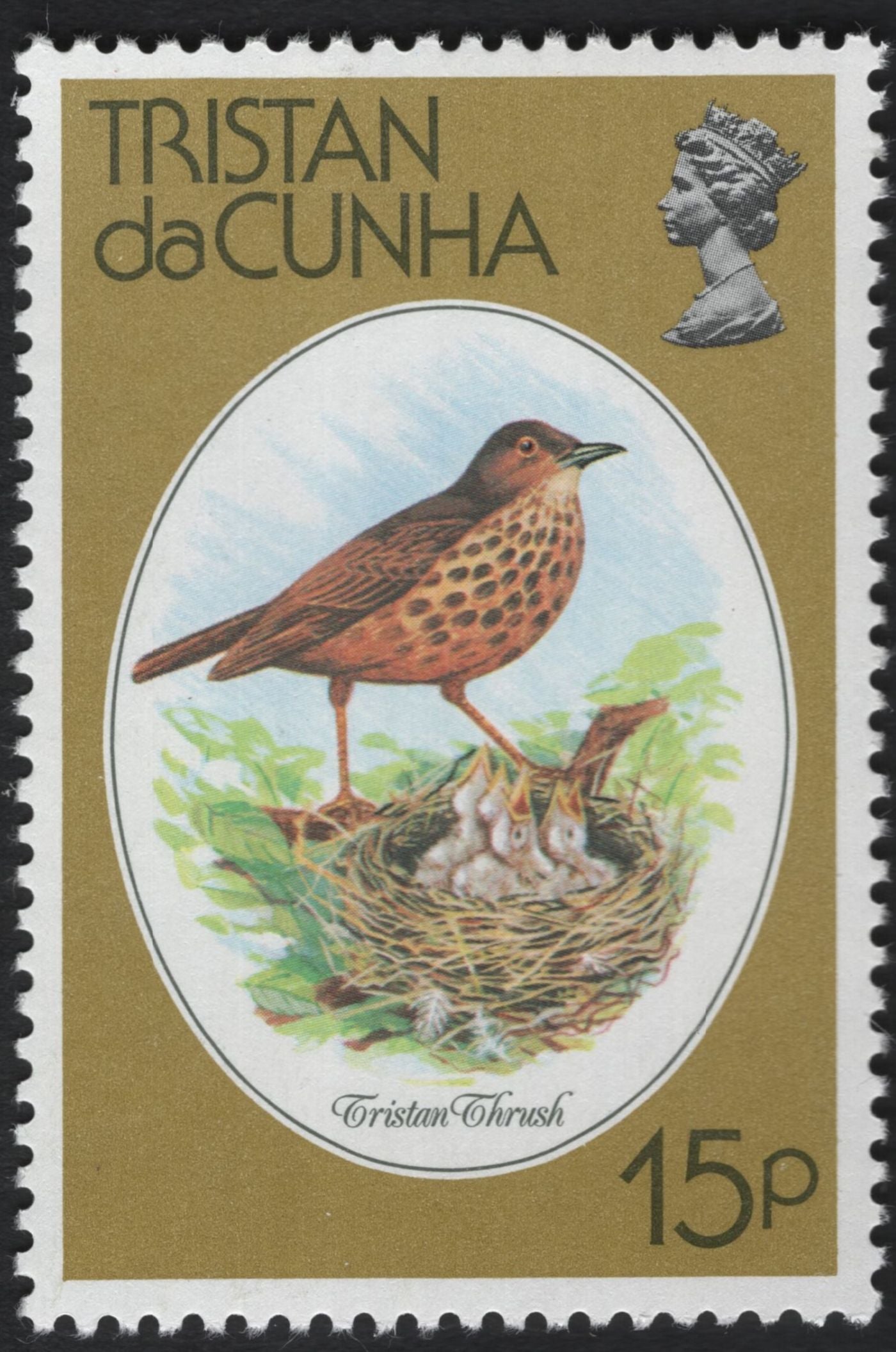 SCG7377 - Tristan da Cunha – Native Wildlife Definitives (c. 1970s)