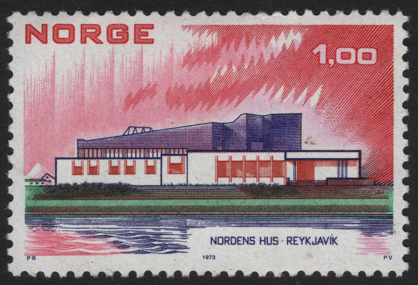SCG6738 - Norway 1973 – Nordic House, Reykjavík (Nordens Hus)