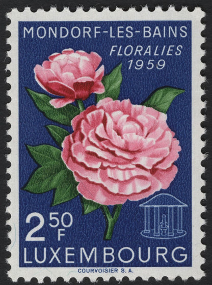 SCG8323 - Luxembourg 1959 Mondorf-les-Bains Florales — Flower Exhibition Set