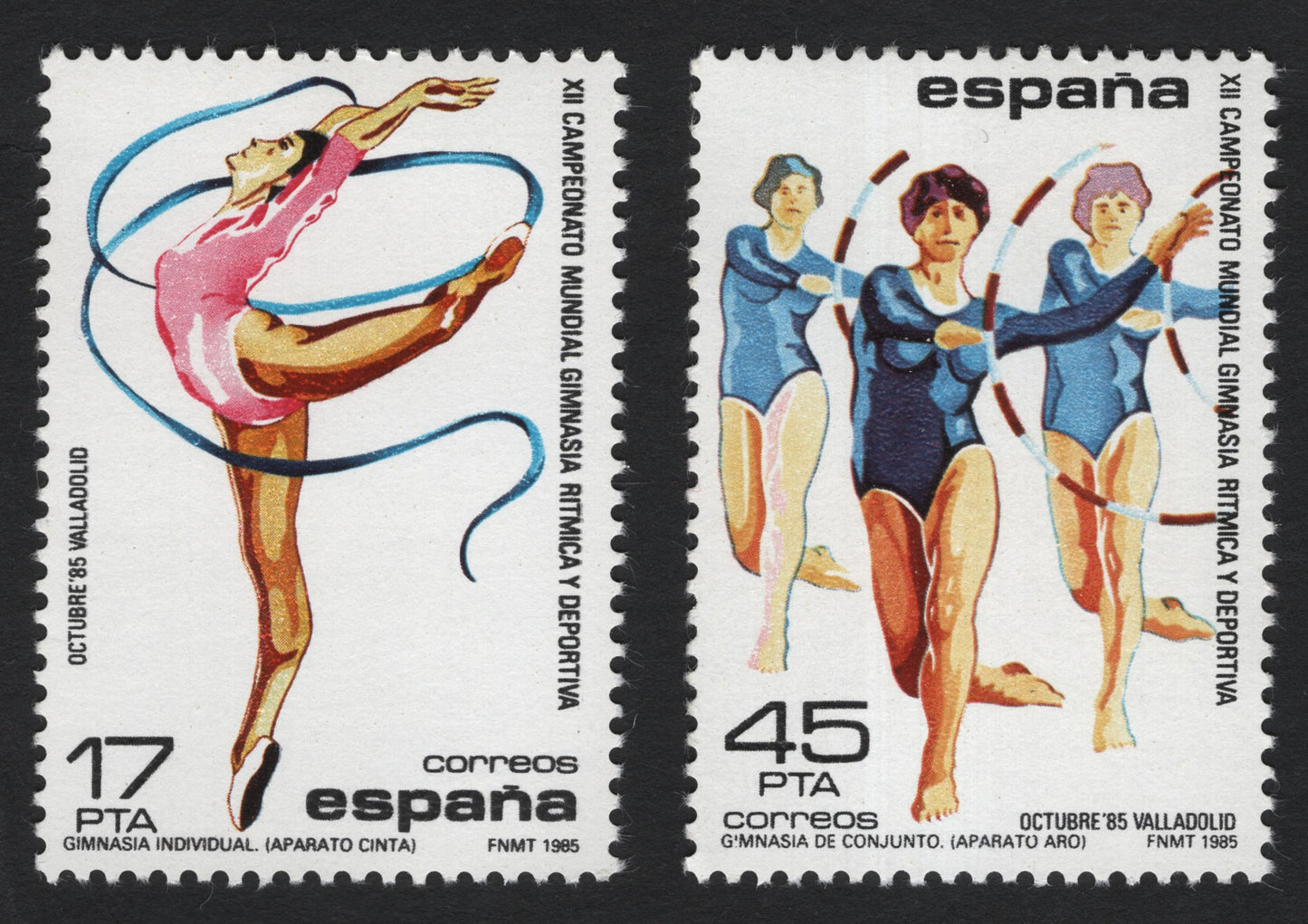SCG8324 - Spain 1985 – World Rhythmic Gymnastics Championships, Valladolid