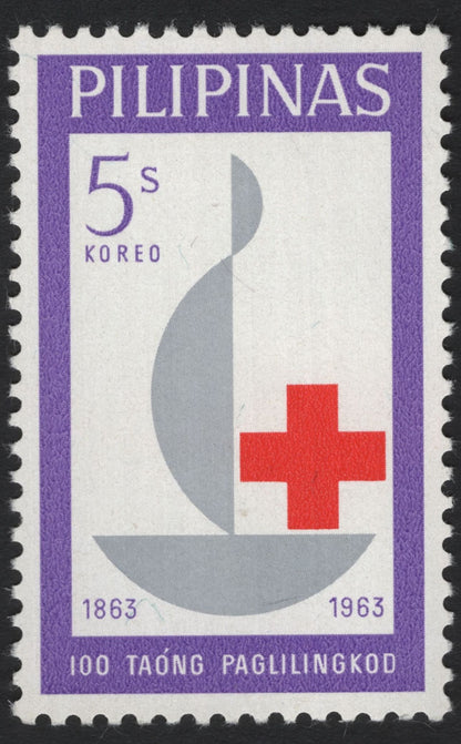 SCG8318 - Philippines 1963 Red Cross Centenary – 100 Years of Service
