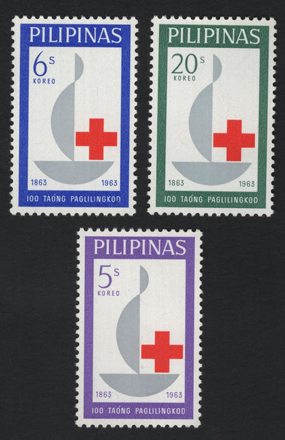 SCG8318 - Philippines 1963 Red Cross Centenary – 100 Years of Service