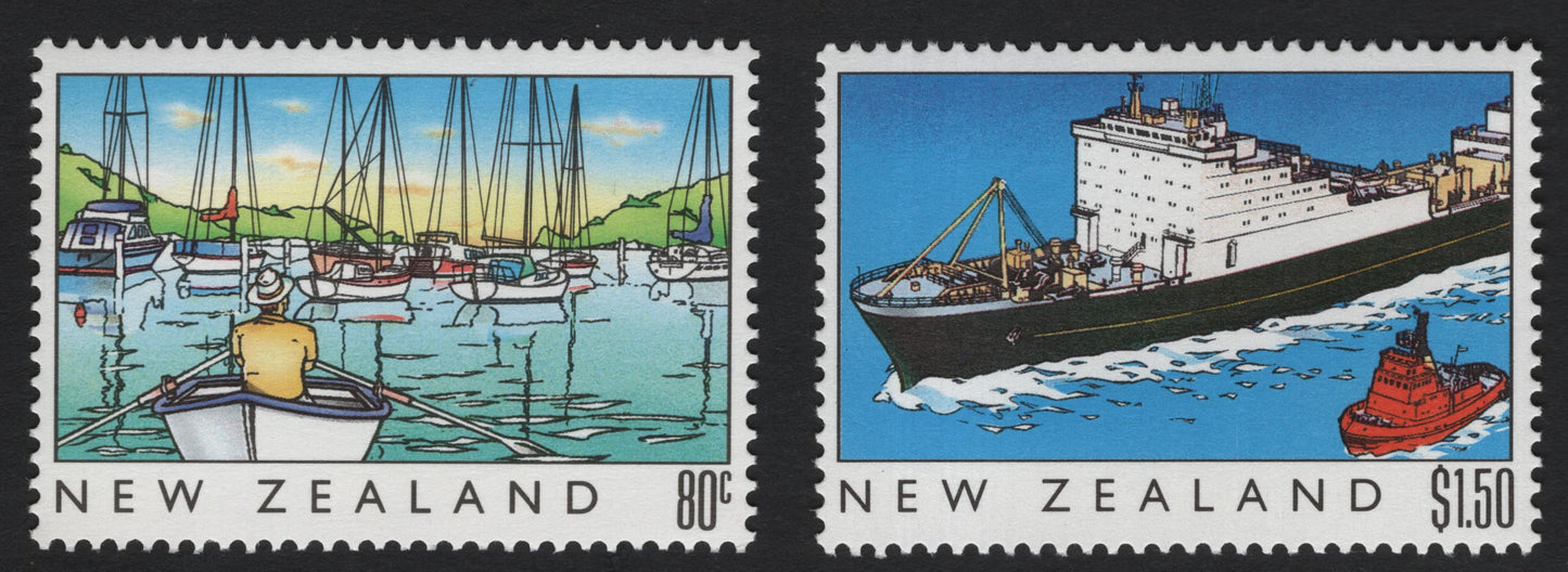 SCG8319 - New Zealand 1988 Maritime Heritage Series – Yachting and Shipping