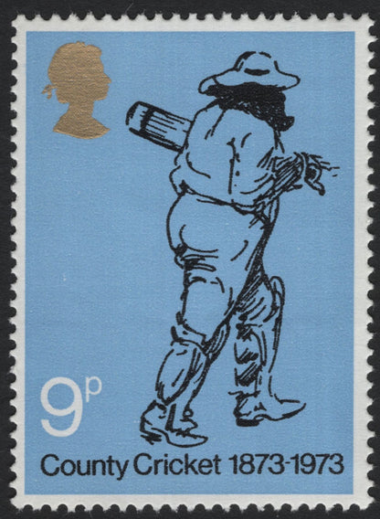 SCG7280 - Great Britain 1973 “County Cricket Centenary” Stamp Set