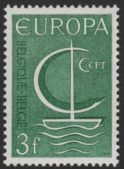 SCG11785 - Belgium 1966 Europa CEPT Symbol Issue (3f & 6f)