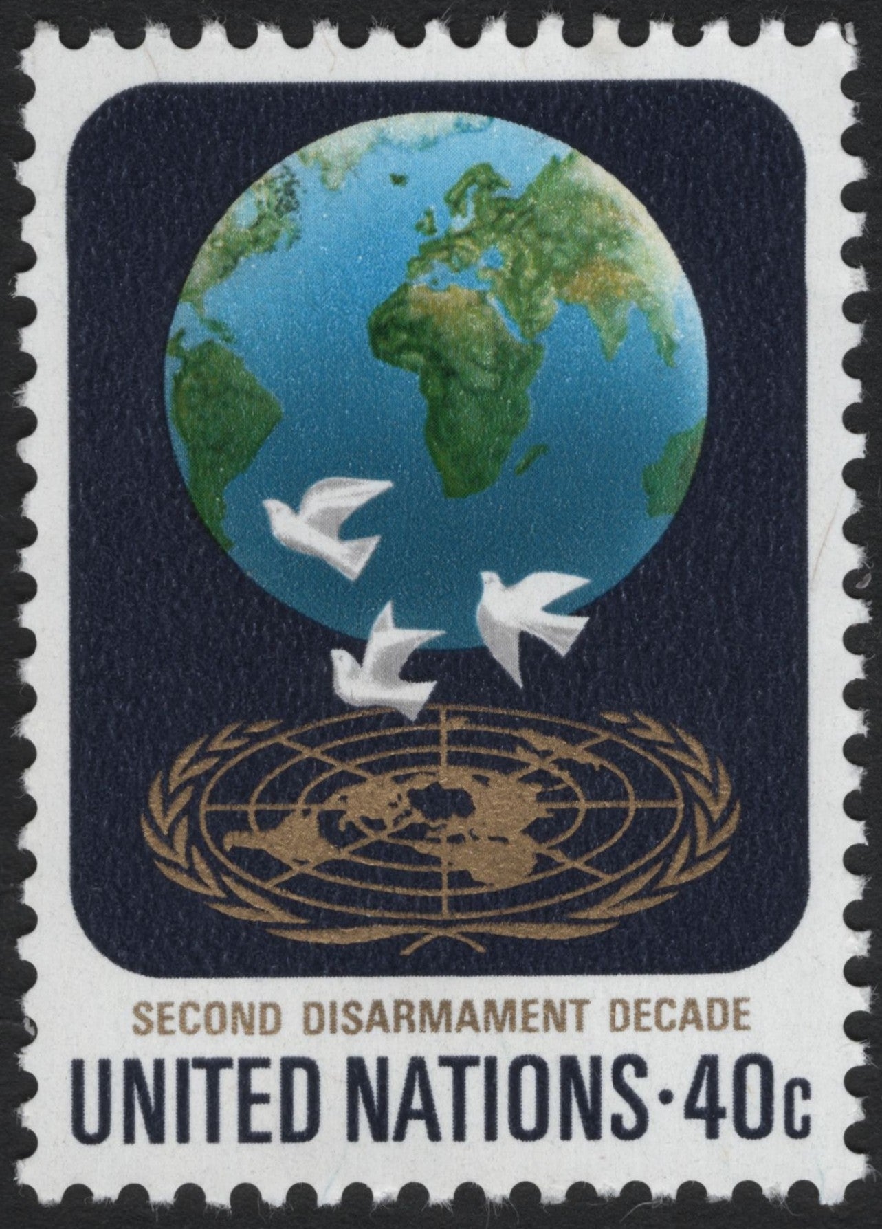 SCG6560 - United Nations 1982 – Second Disarmament Decade (40¢)