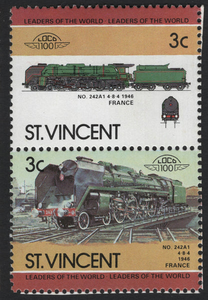 SCG7278 - St. Vincent – Leaders of the World: Classic Locomotives Series (1980s)