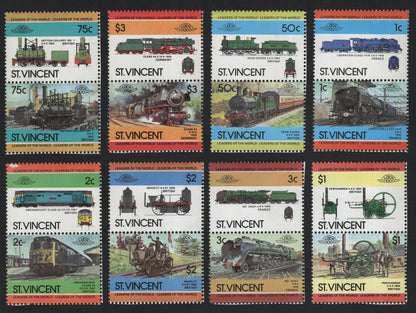 SCG7278 - St. Vincent – Leaders of the World: Classic Locomotives Series (1980s)