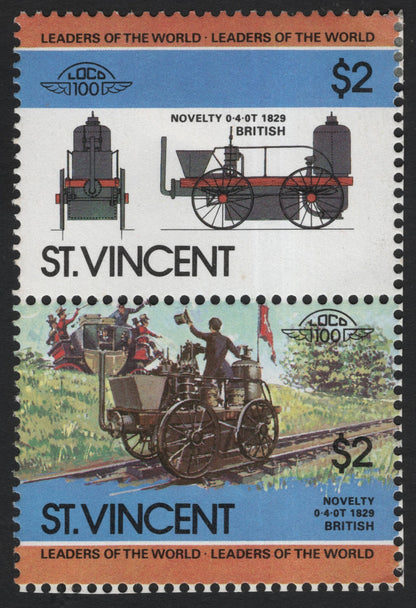 SCG7278 - St. Vincent – Leaders of the World: Classic Locomotives Series (1980s)