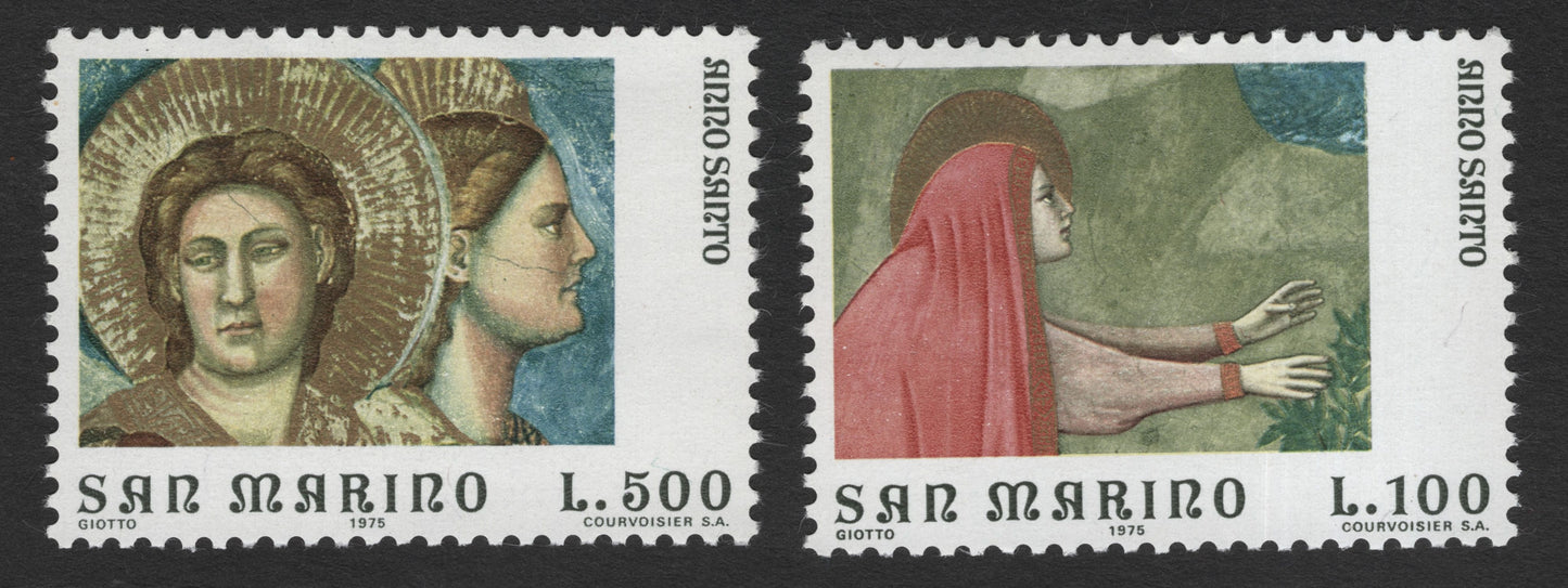 SCG11779 - San Marino 1975 – Giotto Masterpieces Art Stamp Set