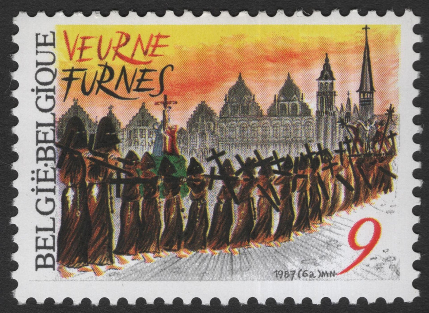 SCG11790 - Belgium 1987 Veurne (Furnes) Historical Traditions – Festival & Procession Set