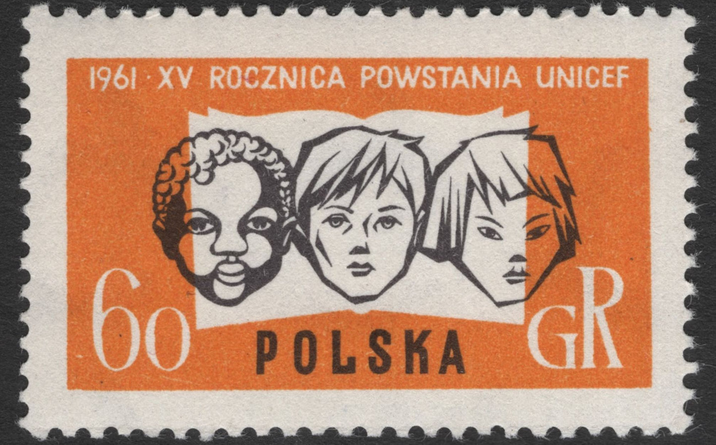 SCG11780 - Poland 1961 – 15th Anniversary of UNICEF Stamp Set