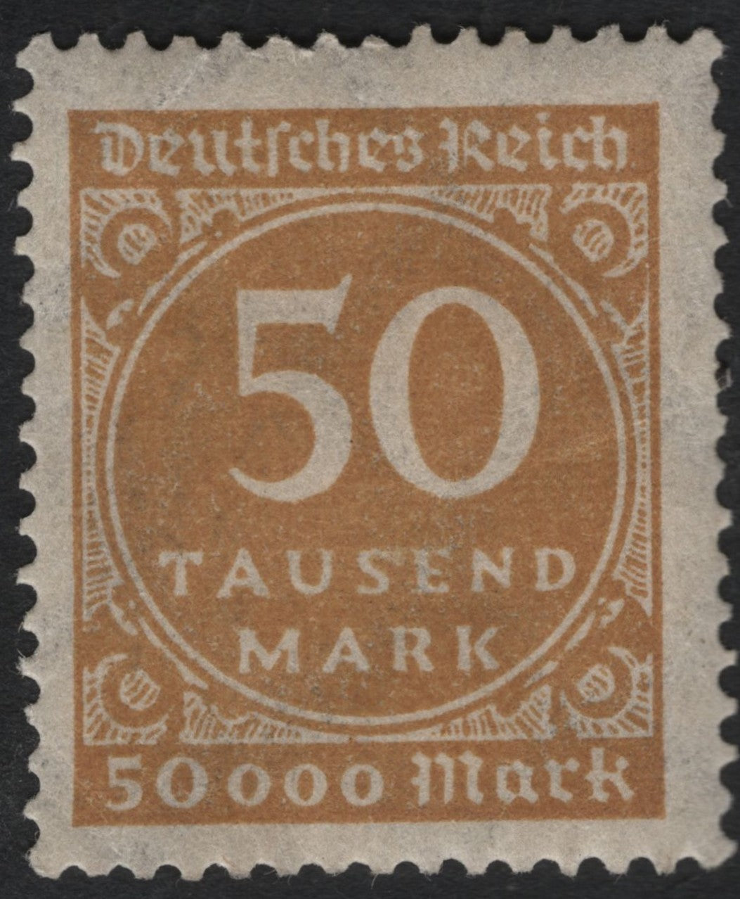 SCG9582 - Germany – 1923 Hyperinflation Issue, 50 000 Mark Brown